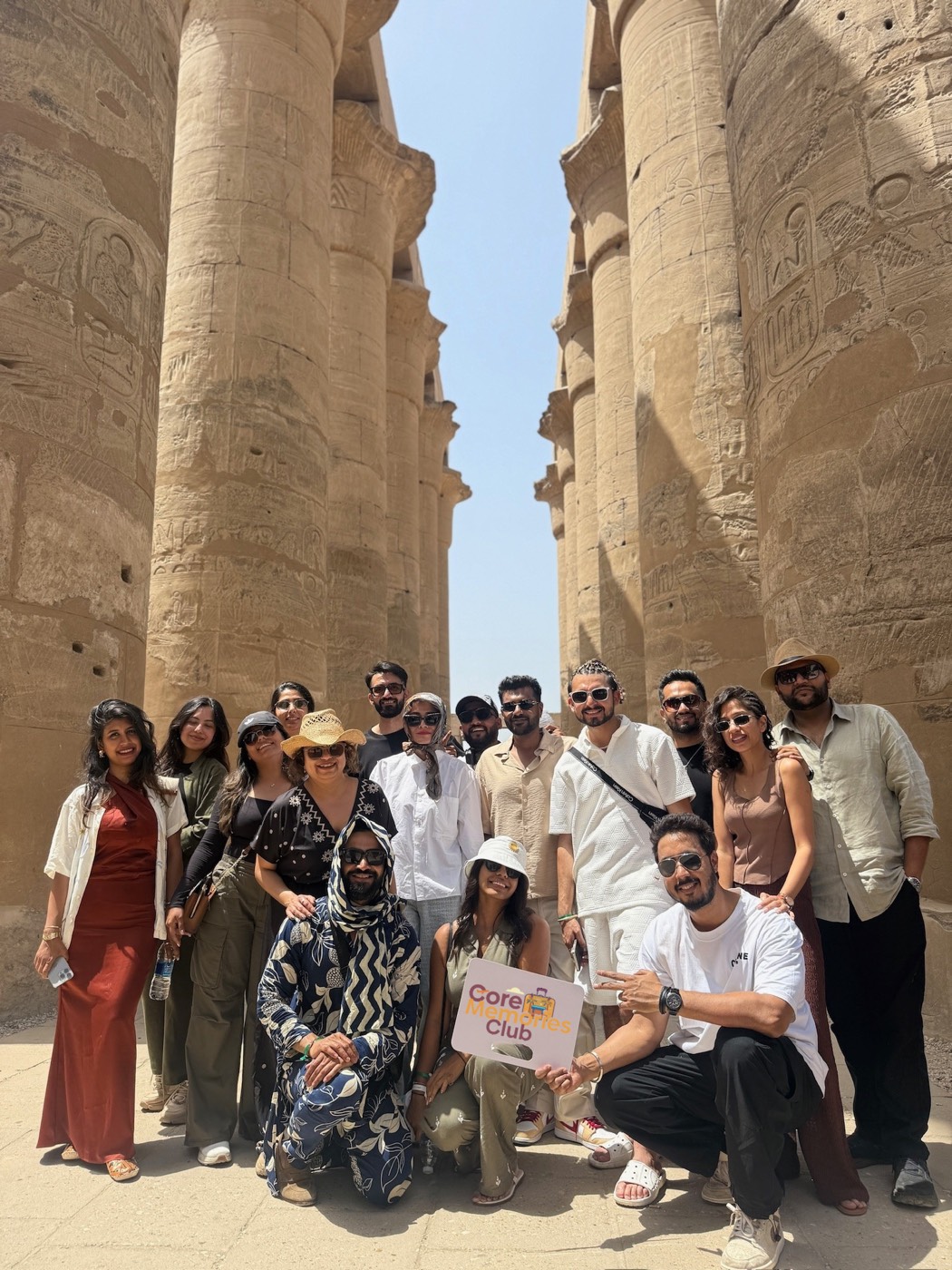 Core Memories Club at Luxor Temple, Egypt